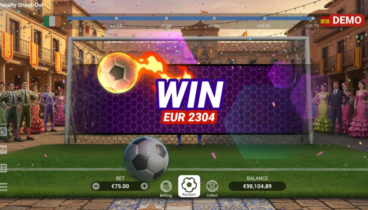 anteprima del gameplay di Penalty Shoot Out -